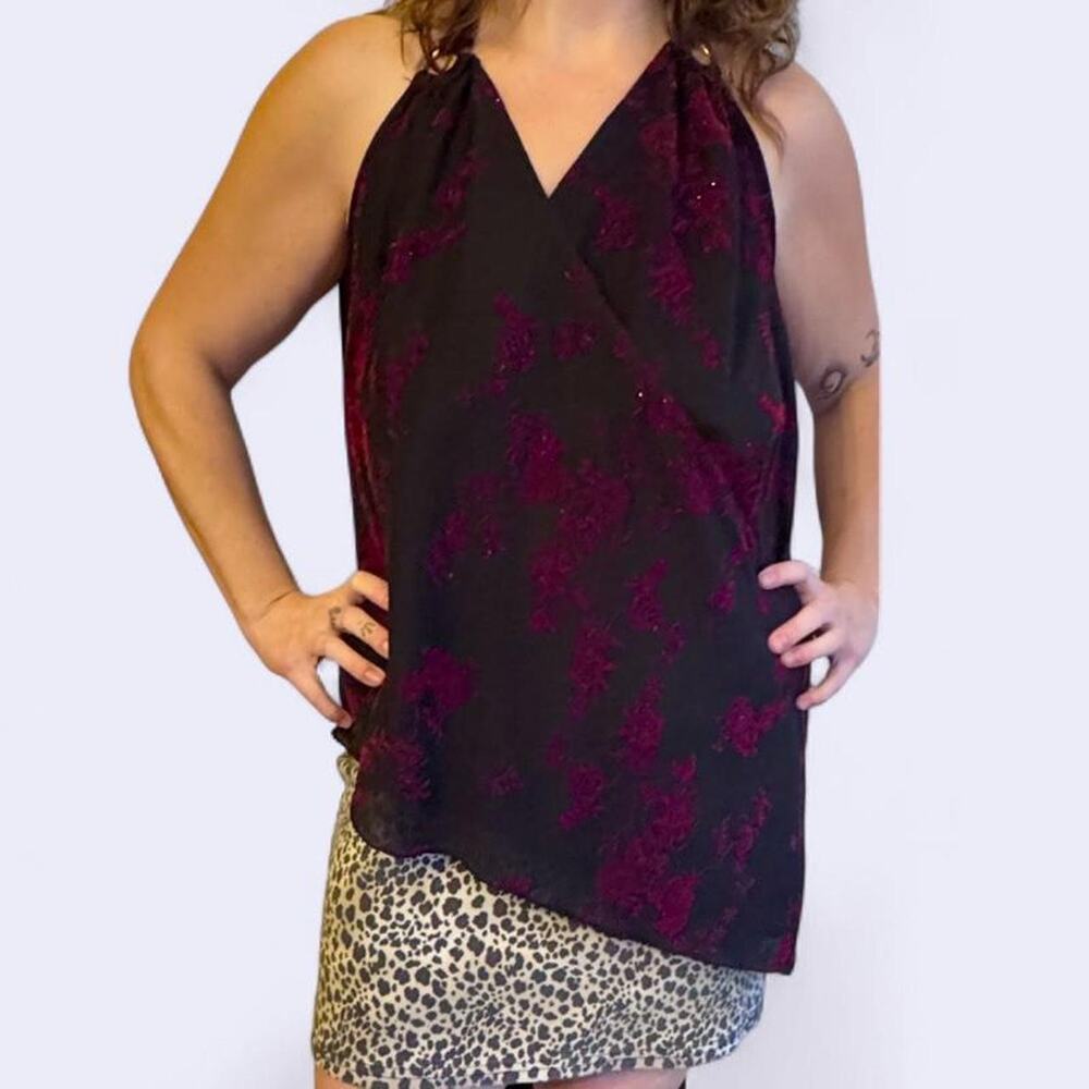 Vintage 14/16 plus size halter top